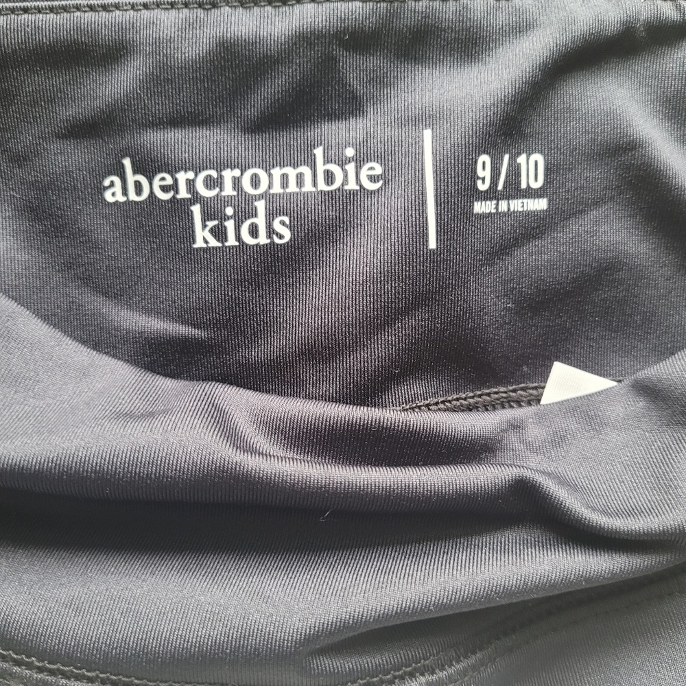 Abercrombie Kids Charcoal High-Rise Leggings - Picture 4 of 4